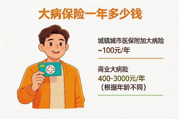 大病保险一年多少钱