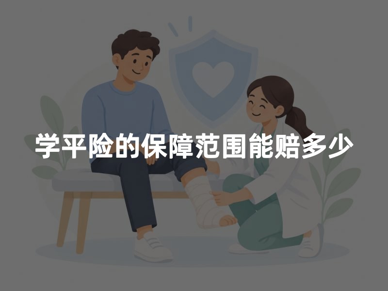 学平险的保障范围能赔多少
