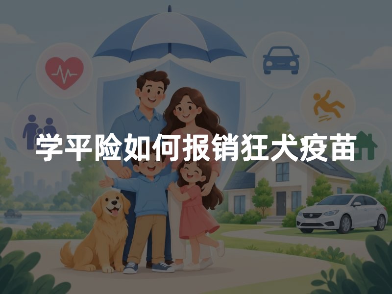 学平险如何报销狂犬疫苗