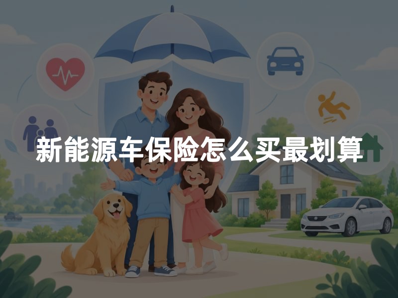 新能源车保险怎么买最划算