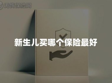 新生儿买哪个保险最好
