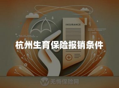 杭州生育保险报销条件