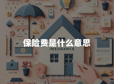 保险费是什么意思