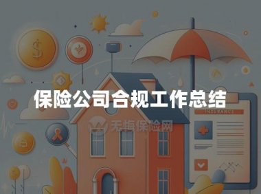 保险公司合规工作总结