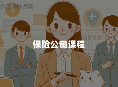 保险公司课程