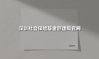 深圳社会保险基金管理局官网（2025最新权威解答）