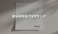 城镇居民医疗保险怎么交(2025最新)