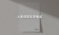 人寿保险车险电话(2025最新)