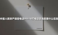 一文读懂:拨打人保财险95518前需准备的8类关键信息(附最新流程解读)