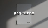 2025最新解读:社会保险缴费基数怎么算?事关你的钱袋子