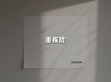 重疾险(2025最新权威解答)