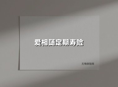 爱相随定期寿险(2025最新权威解答)