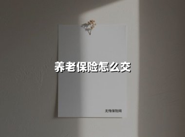 养老保险怎么交(2025最新权威解答)