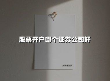 股票开户哪个证券公司好(2025最新权威解答)