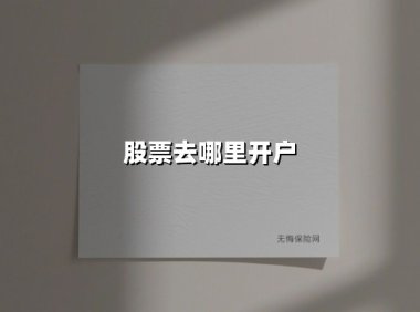 股票去哪里开户(2025最新权威解答)