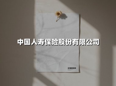 中国人寿保险股份有限公司（2025最新权威解答）