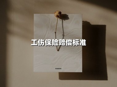 工伤保险赔偿标准(2025最新权威解答)