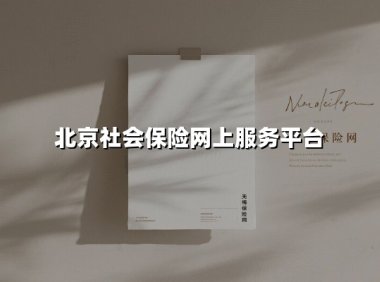北京社会保险网上服务平台(2025最新权威解答)