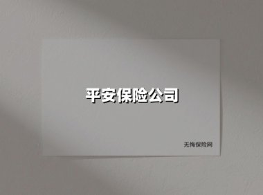 平安保险公司(2025最新权威解答)