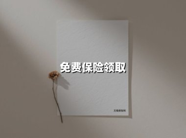 免费保险领取(2025最新)