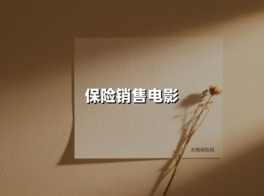 保险销售电影