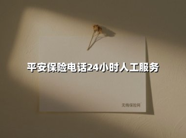7×24小时保单守护者：平安保险电话服务全景指南