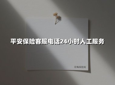 平安保险95511服务再升级：全天候智能守护背后的6个关键价值点