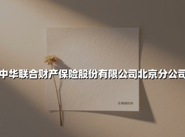 守护首都美好生活：中华财险北京分公司的创新与担当
