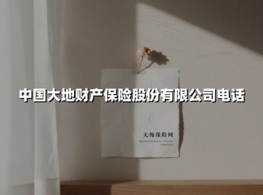 贴心守护零距离：中国大地保险95590服务热线背后的暖心故事