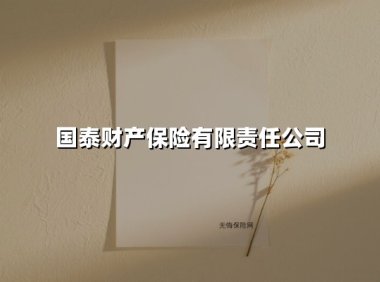 国泰财产保险：从「风险管家」到「智慧护航者」的升维之道