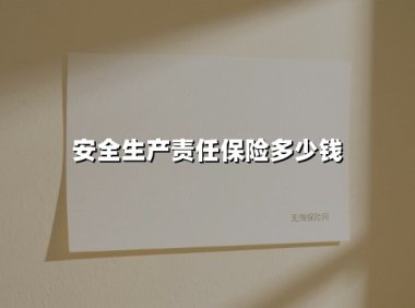 2025年安全生产责任保险全解析：一文看懂保费计算与企业投保指南