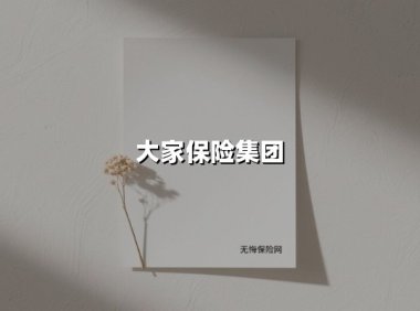 千亿保费与战略破局:解码大家保险集团持续领跑的三重密码