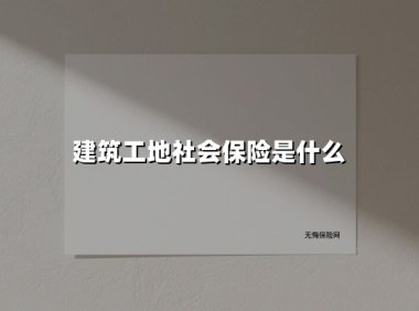 建筑工地社会保险:2025年最新政策解读与实务指南