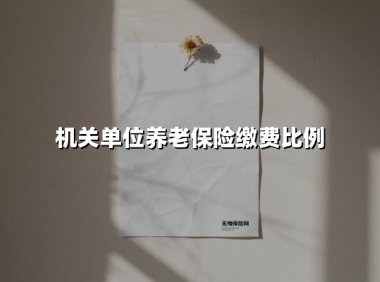 机关单位养老保险缴费比例全解析:2025年最新政策指南