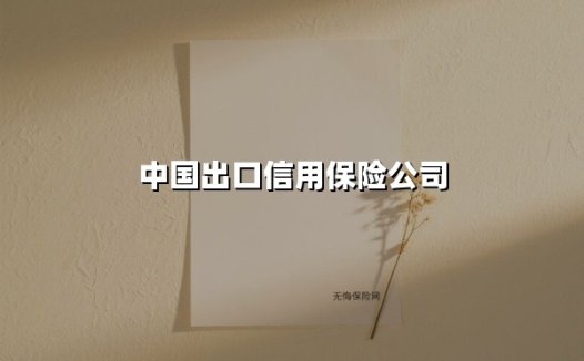 中国出口信用保险公司(2025最新权威解答)