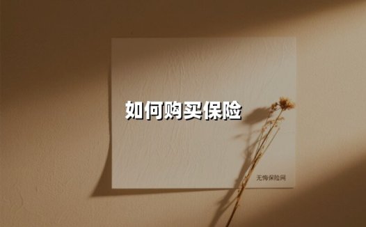 如何购买保险(2025最新权威解答)