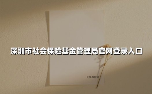 深圳市社会保险基金管理局官网登录入口(2025最新权威解答)