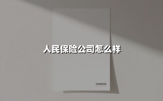 人民保险公司怎么样(2025最新权威解答)