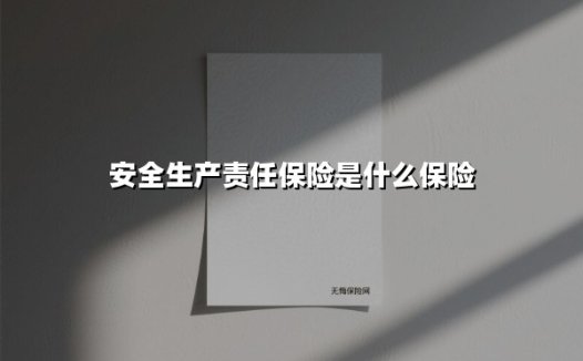 安全生产责任保险是什么保险(2025最新权威解答)