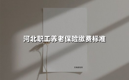 河北职工养老保险缴费标准(2025最新权威解答)