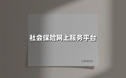 社会保险网上服务平台(2025最新权威解答)