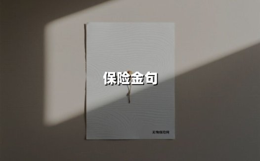 保险金句(2025最新)