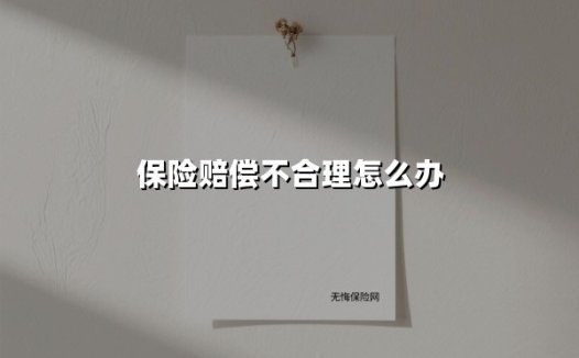 保险赔偿不合理怎么办(2025最新)