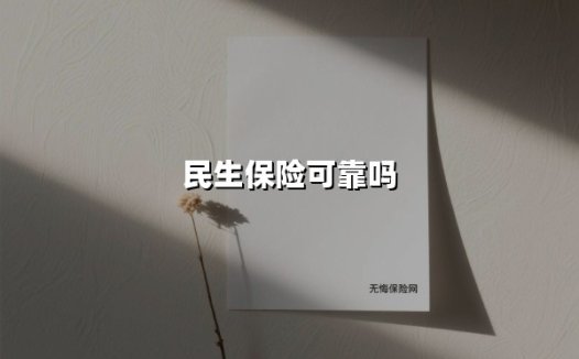 民生保险可靠吗(2025最新)
