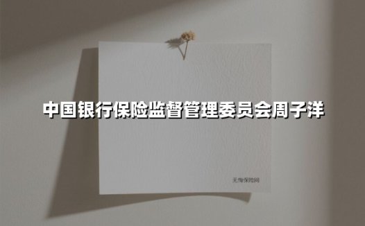 中国银行保险监督管理委员会周子洋(2025最新)
