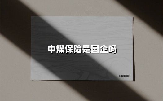 中煤保险是国企吗(2025最新)