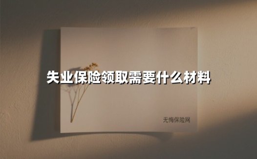 失业保险领取需要什么材料