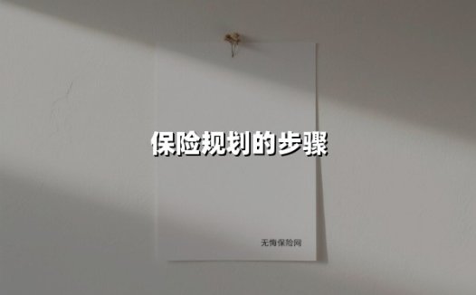 保险规划的步骤(2025最新)