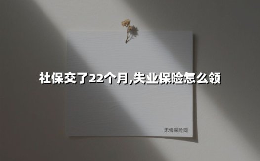 社保交了22个月,失业保险怎么领(2025最新)