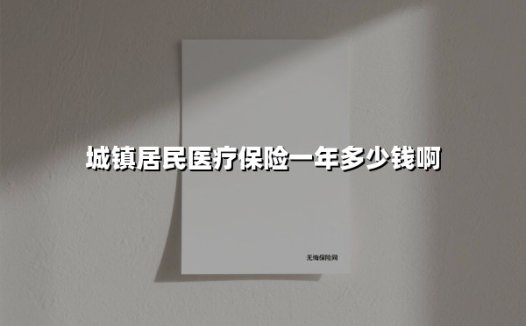 2025年城镇居民医疗保险缴费指南:费用、标准与参保攻略全解析